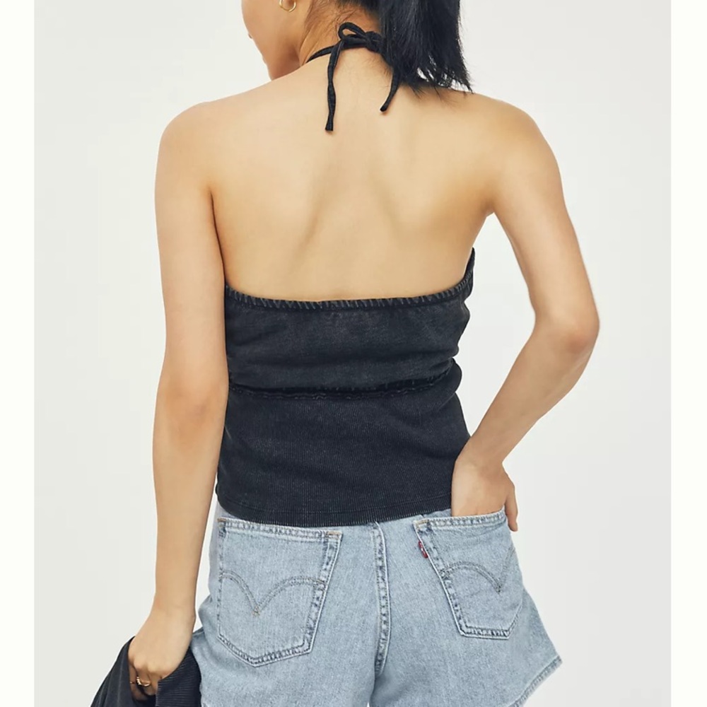 NWT Anthropologie Pilcro French Terry Halter - Picture 2 of 3